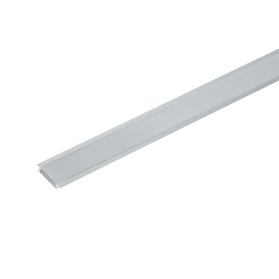 ELM6220/2 ALUMINIUM PROFIL LED SZALAGHOZ, MATT TAKARÓPROFIL,SÜLLYESZTETT SZERELÉSŰ 1 M