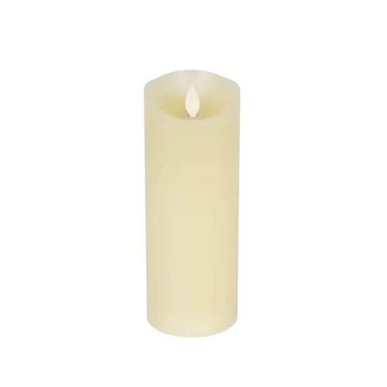 DECORATIVE CANDLE 6000K 200MM 2XAA IVORY