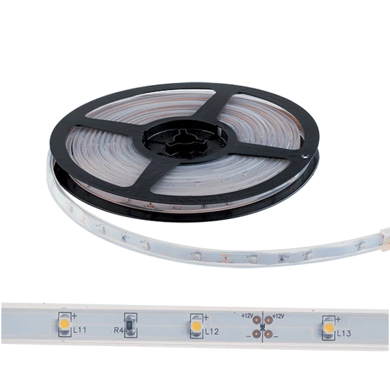 LED150(12/DC,IP67)-WW/5m, tube, white PCB