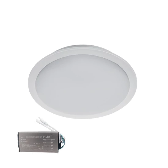 LED PANEL KÖR 5W 6500К D90 IP65+INVERTERREL