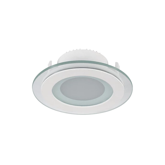 LED PANEL ÜVEG KEREK 6W 2700K