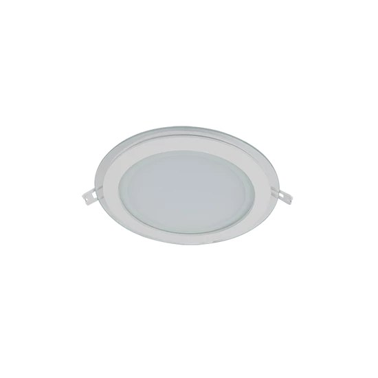 LED PANEL ÜVEG KEREK 18W 2700K