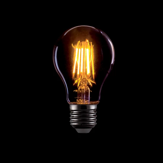 LED VINTAGE IZZÓ SZABÁLYOZHATÓ A60-8W E27 2800-3200K