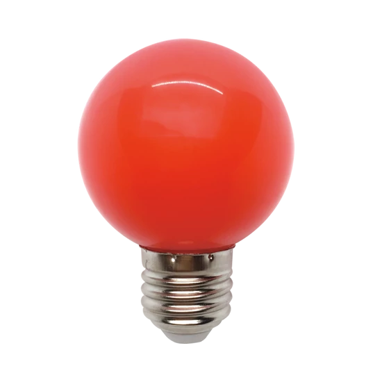 LED  GLOBE G45 3W E27 RED