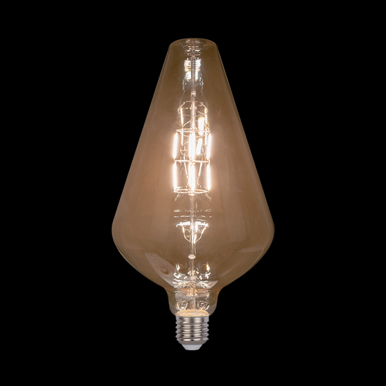 LED VINTAGE LAMP DIMMABLE 8W E27 2800-3200K GOLDEN  D:200
