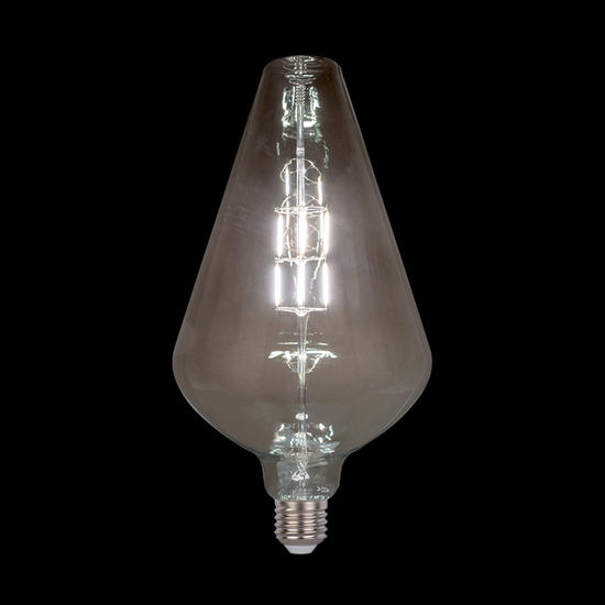 LED VINTAGE LAMP DIMMABLE 8W E27 2800-3200K SMOKED  D:200