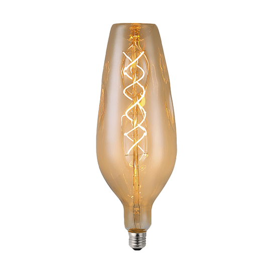DIMMABLE LED VINTAGE LAMP 4W E27 2000K D120 GOLD