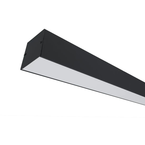LED PROFILE SURFACE S77 24W 6500K 600MM BLACK