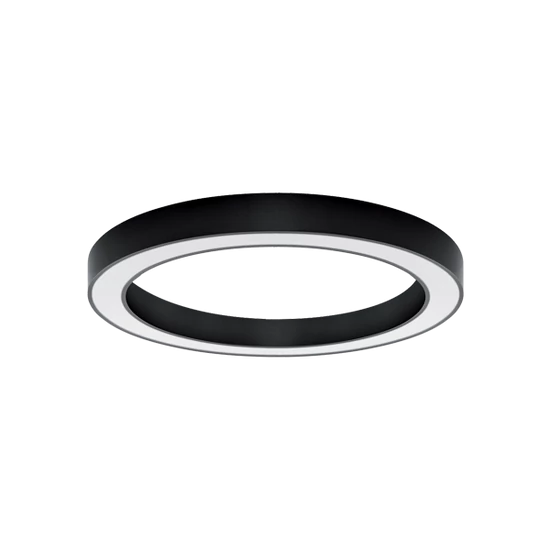 LED LÁMPATEST RINGS 35W 4000K D600 FAKETE