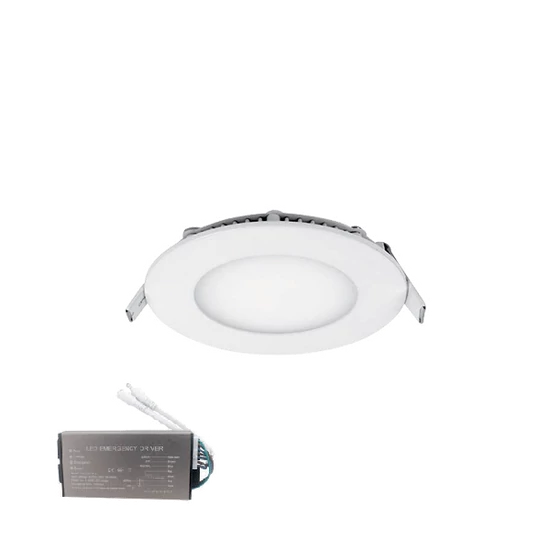 STELLAR LED PANEL KEREK 6W 6500K SÜLLYESZTETT SZERELÉSŰ +SÜRGŐSSÉGI KÉSZLETTEL