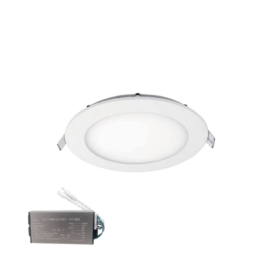 STELLAR LED PANEL KEREK 12W 4000K SÜLLYESZTETT SZERELÉSŰ +SÜRGŐSSÉGI KÉSZLETTEL