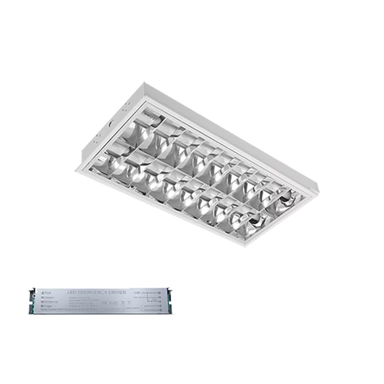 LENA-V LED 600MM 2X9W 4000K SÜLLYESZTETT SZERELÉSŰ 595X295mm +SÜRGŐSSÉGI KÉSZLETTEL