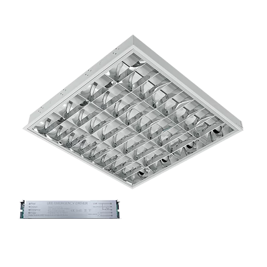 LENA-V LED 600mm 4X9W 6400K SÜLLYESZTETT SZERELÉSŰ 595X595mm +SÜRGŐSSÉGI KÉSZLETTEL