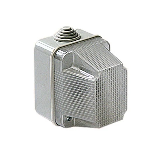 EC320 SURFACE WARNING LIGHT IP55 TRANSPARENT
