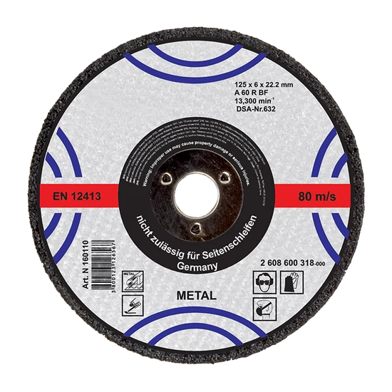 GRINDING DISC 125х6х22.2mm
