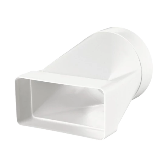 MŰANYAG CSATORNA CSŐ ÉS LAPOS CSATORNA TOLDÓ ELEM D100/55X110 /KS