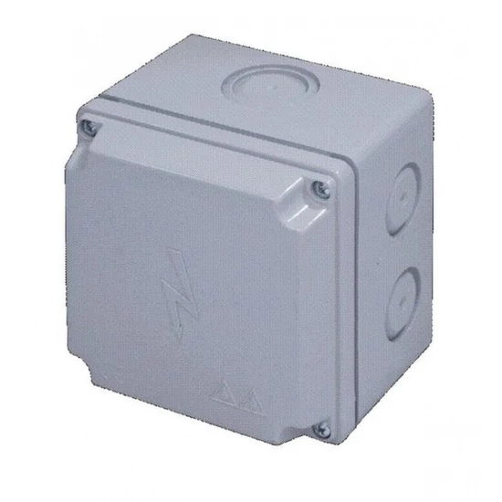 Kötődoboz 115x115x90mm csavaros tető IP55