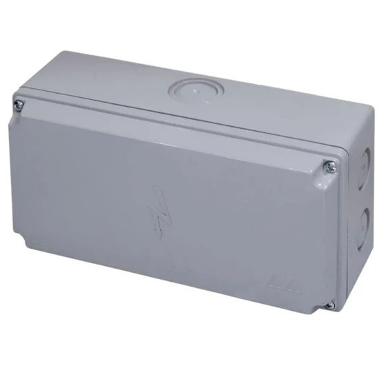 Kötődoboz erősített falú 230x115x90mm csavaros tető IP67