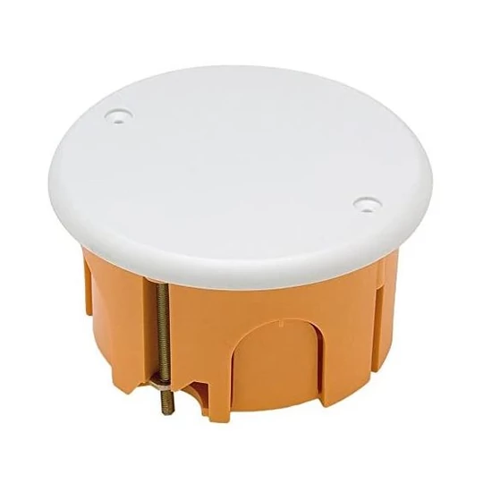 Gipszkartondoboz + tető, 67x39mm /kerek/