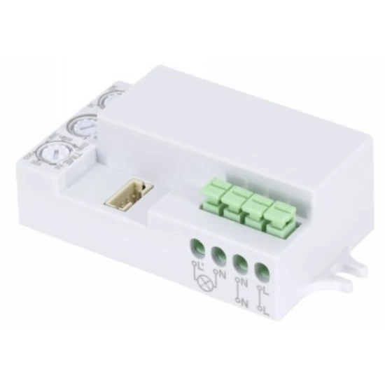 Mozgásérzékelő fehér 1200W IP20 szondával 360fok