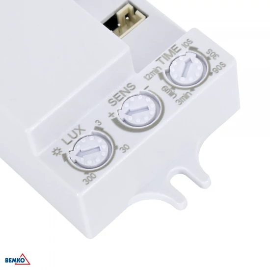 Mozgásérzékelő fehér 1200W IP20 szondával 360fok
