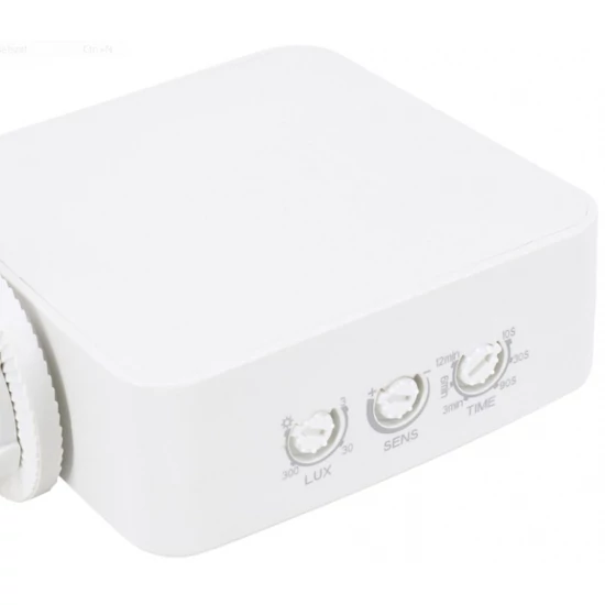 Mikrohullámú mozgásérzékelő fehér 1200W IP20