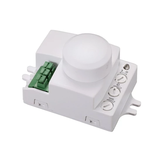 Mikrohullámú mozgásérzékelő fehér 1200W IP20