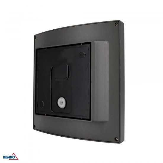 LED fali világítás 20W 4000K 1470lm IP65 243x243x73mm grafit