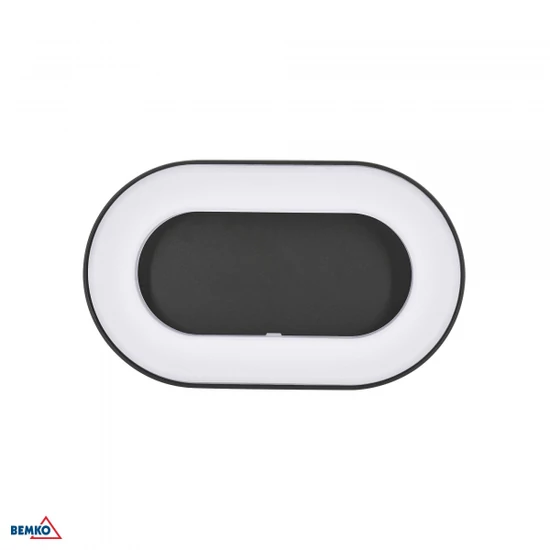 LED fali világítás 10W 3000K 800 lm IP65 203x123x45mm grafit