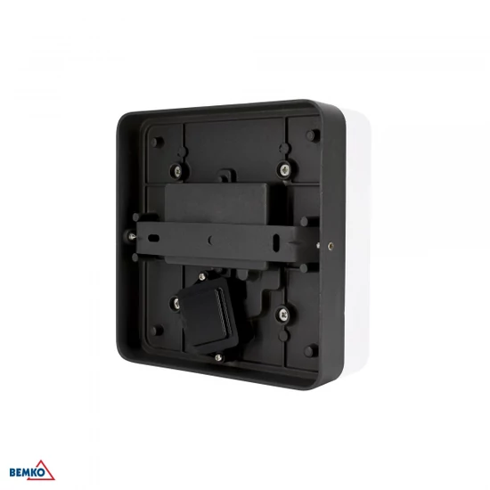 LED fali világítás 8W 4000K 680 lm IP65 151x151x50mm grafit