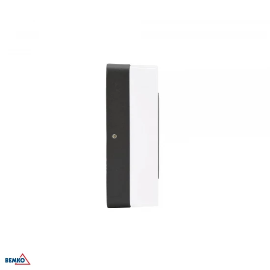 LED fali világítás 8W 4000K 680 lm IP65 151x151x50mm grafit
