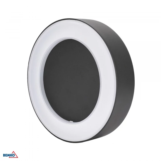 LED fali világítás 10W 4000K 850 lm IP65 200x45mm grafit