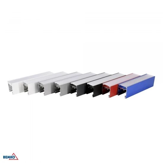 LED-es lámpatest 112cm 30W antracitszürke (7016A-1A)