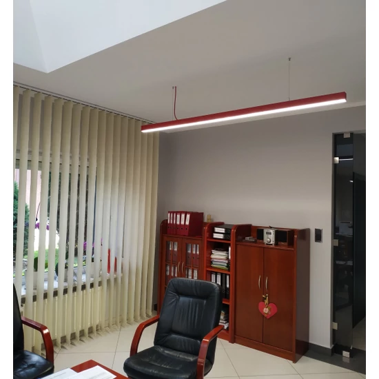 LED-es lámpatest 112cm 30W antracitszürke (7016A-1A)