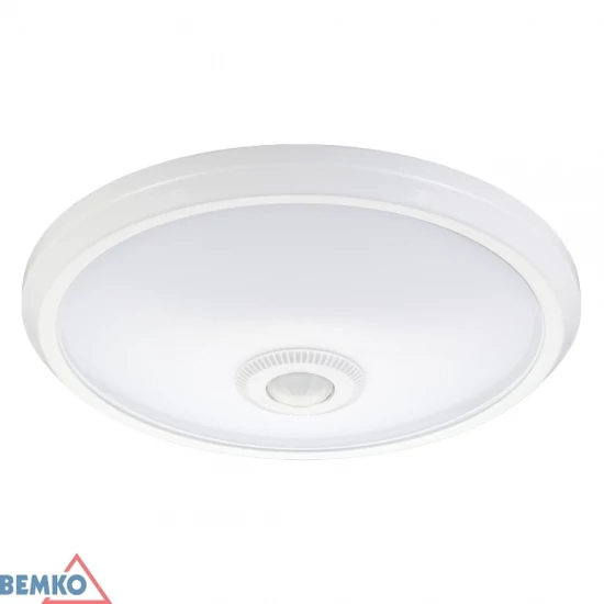 LED lámpa matt kör 20W IP20 alkony+mozgásérzékelős