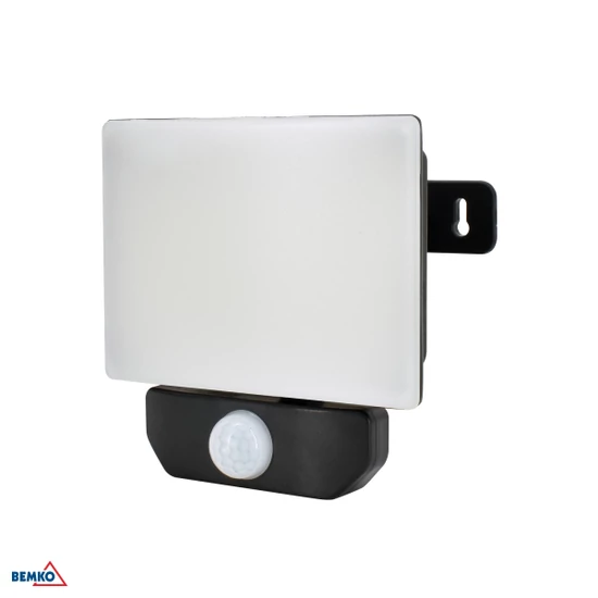 LED fényvető LFX 20W 4000K 1800LM IP65 PIR mozgásérzékelővel  FEKETE