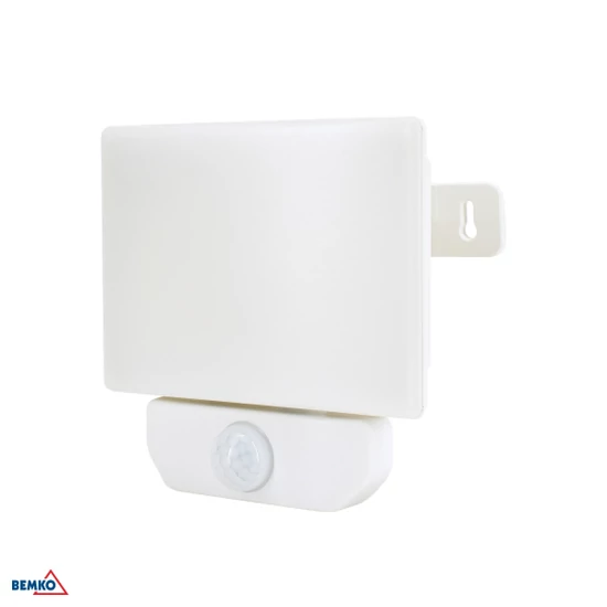 LED fényvető LFX 20W 4000K 1800LM IP65 PIR FEHÉR mozgásérzékelővel