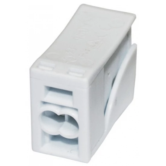 Csillárkapocs 2-es, bontható, 2x2,5mm2, 10db/csomag