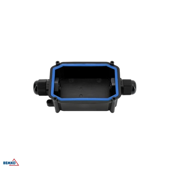Kötődoboz 80x50x35mm tömszelencével IP66 bemko