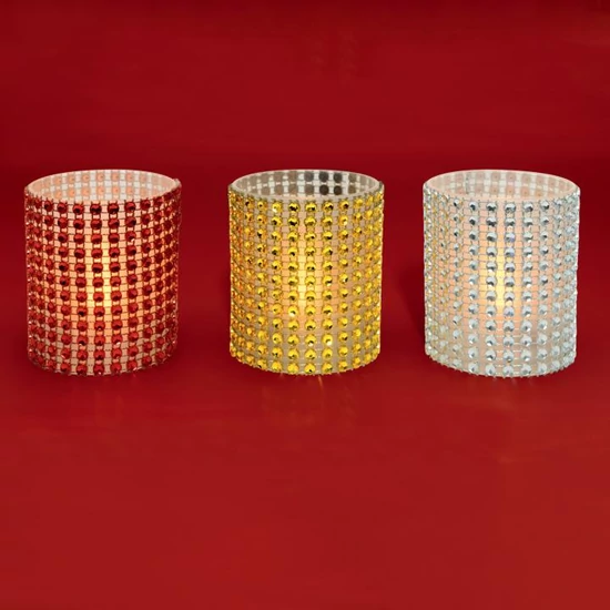 LED-es gyöngydekorációs mécses CD 6/12