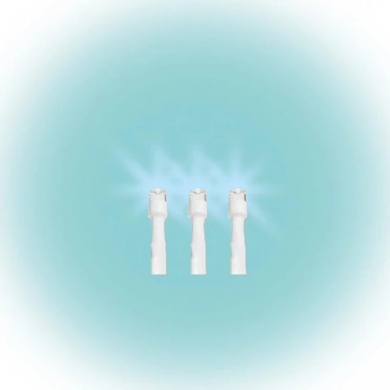 LED-es izzósor, 10 m / 200 LED, sorolható, hidegfehér DLI 200/WH