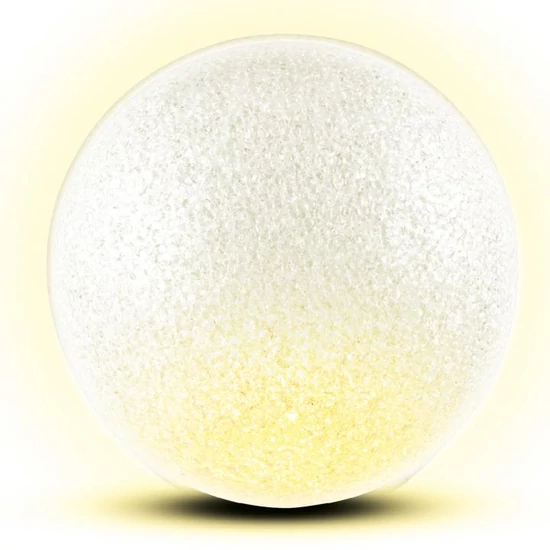 EVA gömb dekoráció, 2 melegfehér LED, Ø20 cm GLE 20/WW