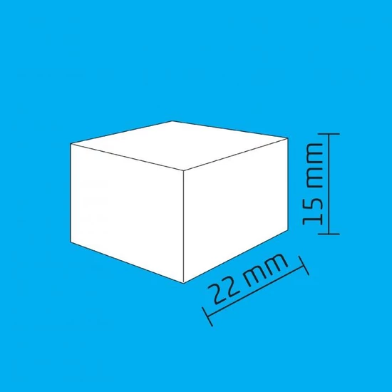 Dekoráció szett, kocka, 50 db, Ø5 mm-es LED-re DECO 5