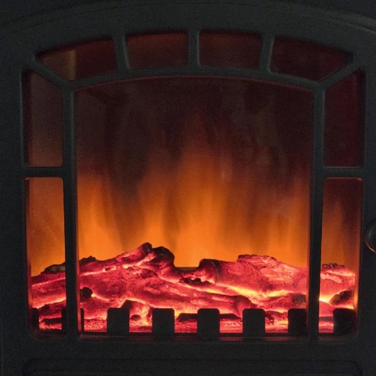 Elektromos látványkandalló, álló, fekete FKK 15