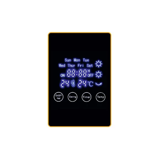 Home FKF 59201 fali elektromos ventilátoros fűtőtest, 1000W/2000W, stop program, távirányító, fehér FKF 59201
