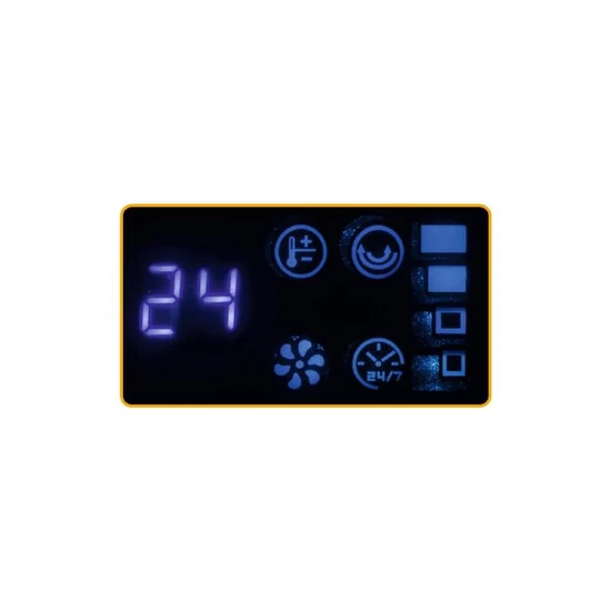 Home FKF 65221 fali elektromos ventilátoros fűtőtest, 1100/2200W, heti program, távirányító, fehér FKF 65221