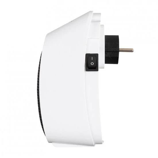 Home FKH 400 hordozható elektromos mini kerámia fűtőtest, 400W, elektronikus termosztát, fehér FKH 400