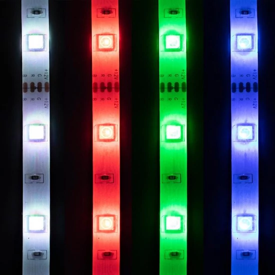 LED szalag, 5m, RGB, szett, 150LED LS 5000RGB
