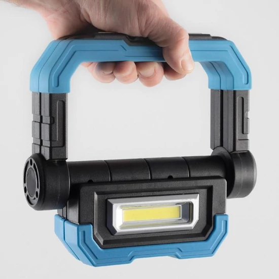 Újratölthető COB LED fényvető, 10 W, 1000 lm, 5000 K FLB 10C