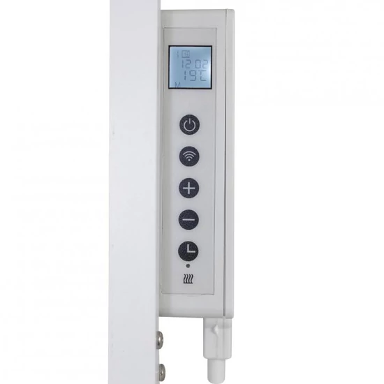 Home FKIR 351 WIFI falra szerelhető, infra smart elektromos hibrid fűtőtest, 350W, heti program, távirányító, fehér FKIR 351 WIFI